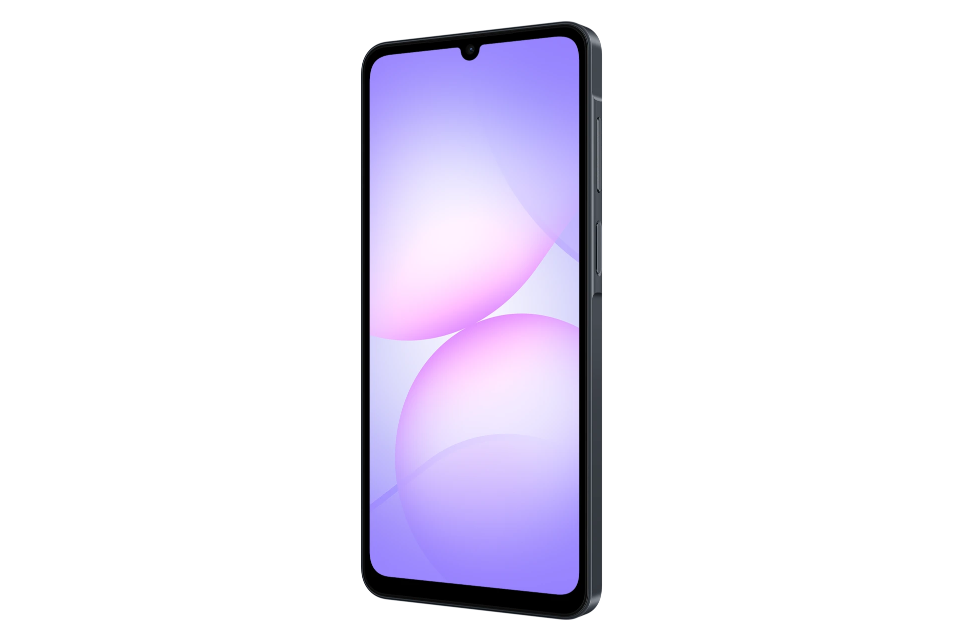 Galaxy A07 FrontR30 Black 